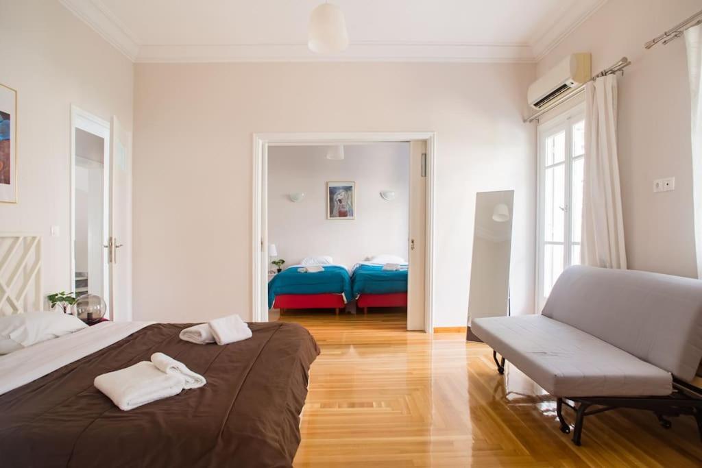 Splendid Full 5Bdr/3Bath/2Kitchens Mansion In Ath Apartment Athens Luaran gambar