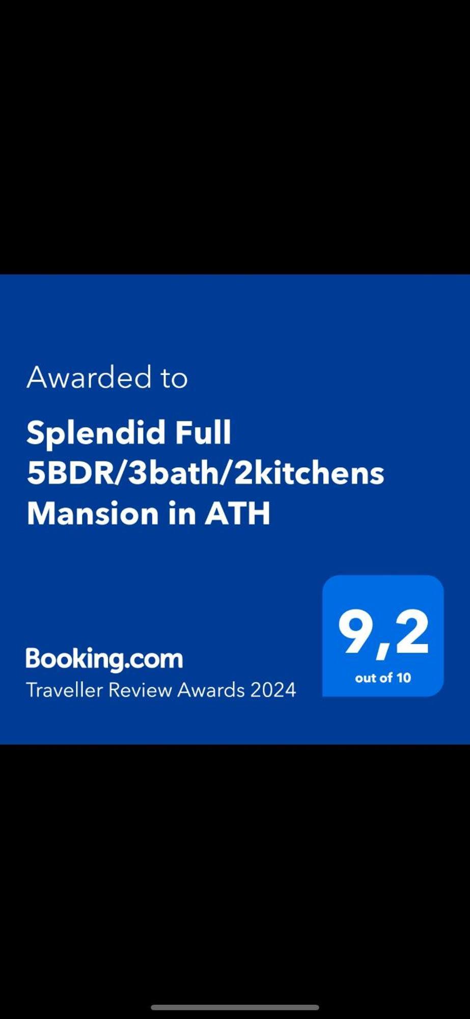 Splendid Full 5Bdr/3Bath/2Kitchens Mansion In Ath Apartment Athens Luaran gambar